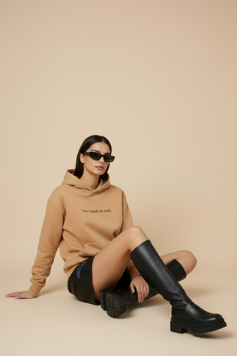 Relaxed sitting pose