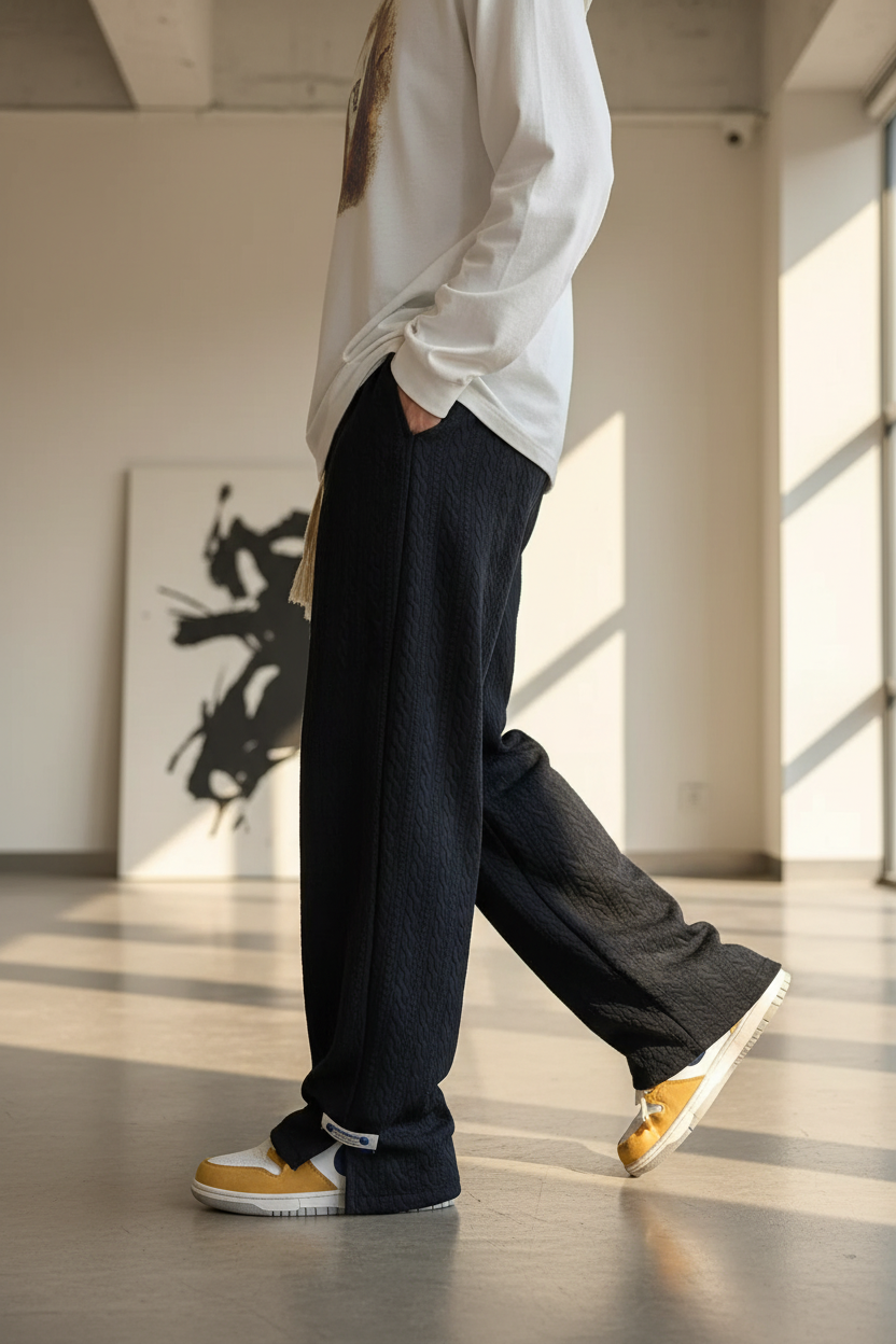 Walking side angle